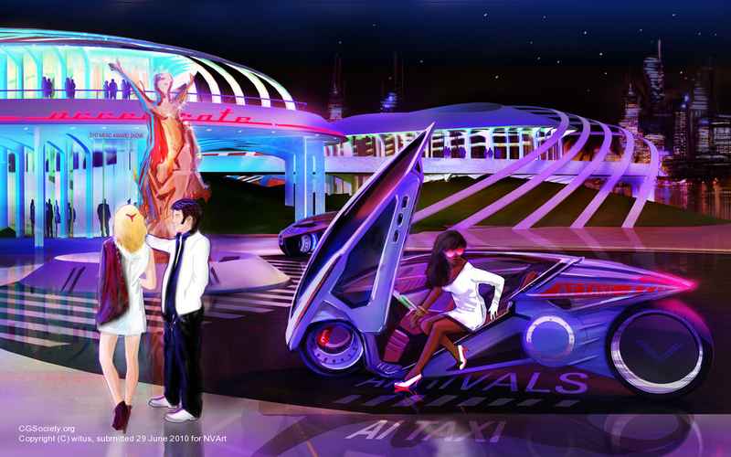 Illustration for article titled Futuristic cars inspired by Syd Mead's Blade Runner designs